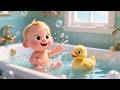 Bubble Bubble Bath Fun 🛁🫧 Fun Bath Time Song for Kids | Nursery Rhymes & Clean Routine 🎶✨
