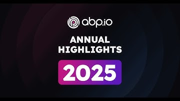 ABP 2025 Highlights! 🚀 #abpframework #dotnet #abpwrapped2025 #softwaredevelopment