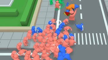 Crowd City (Gangs.io) World Record Map Control: 100.00% #5