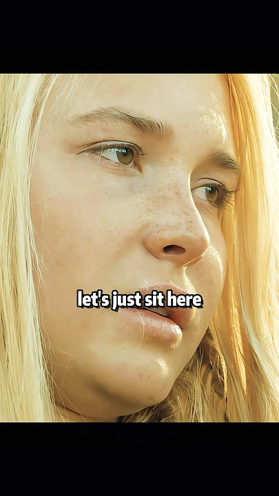 Elsa’s Final Rest: Leaning on a Tree, Saying Goodbye to the Wild#1883 #yellowstone #cowboys  #movie