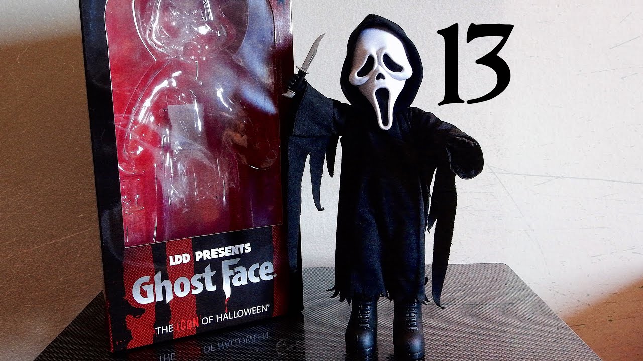 MDS Roto Plush Ghost Face Doll