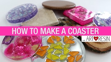 How To Make Epoxy Resin Coasters - EASY!