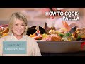 How To Make Martha Stewart S Paella Martha S Cooking School Martha Stewart