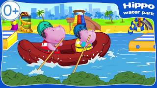Hippo 🌼 Water Park 🌼 Fun Water Slides 🌼 Slide show 30 0+ screenshot 3