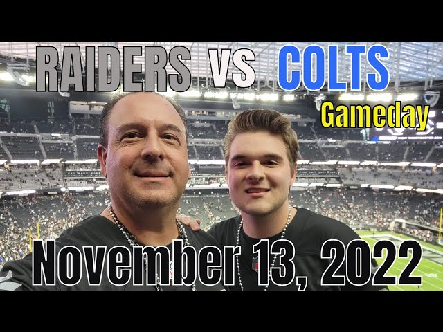 Las Vegas Raiders vs Indianapolis Colts 11-13-2022 Allegiant Stadium shirt,  hoodie, sweater, long sleeve and tank top