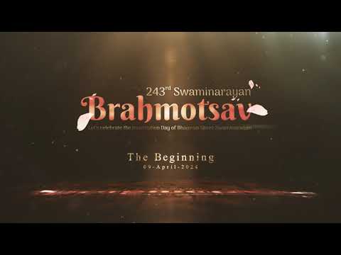 The Beginning Of Brahmotsav Day 01 | Gurukul Hyderabad | Shree Swaminarayan Gurukul