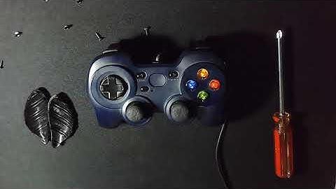 Logitech F310 controller full disassembly, reassembly, cleaning, and d-pad fix