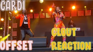 Offset - Clout Feat. Cardi B(Live on Jimmy Kimmel Live!) REACTION!