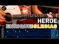 Cómo tocar "Héroe" de Enrique Iglesias en Guitarra (HD) Tutorial COMPLETO - Christianvib