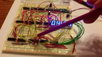 WWVB Receiver & TTL Decoder #7 - Displaying Hours & Minutes
