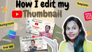 How I edit my thumbnail |2025| how to make thumbnail @TopTrending @UPDATE @YouTube @recentvideos3070