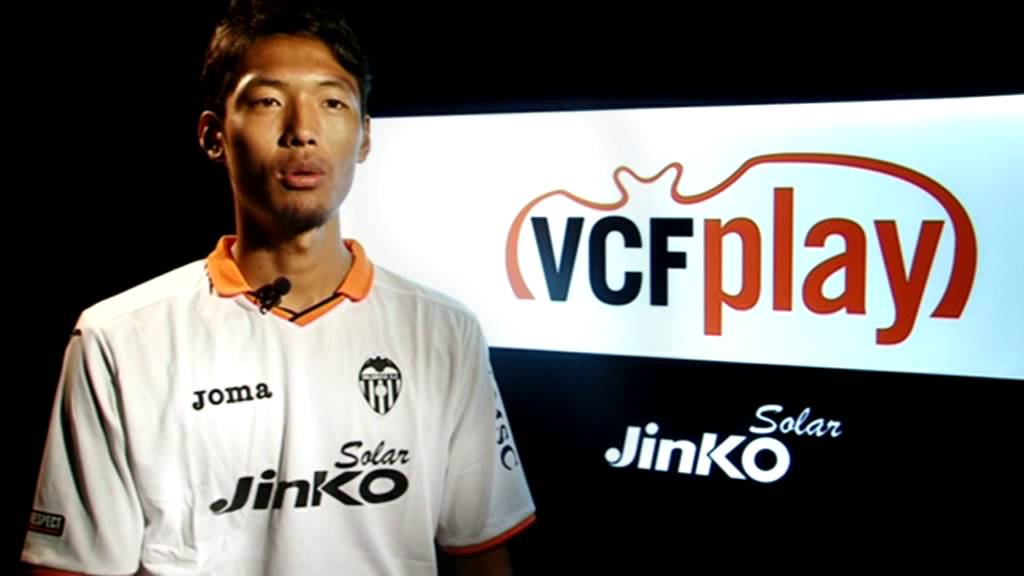 Valencia CF player Hiroshi talks about Jinko Solar (Japanese