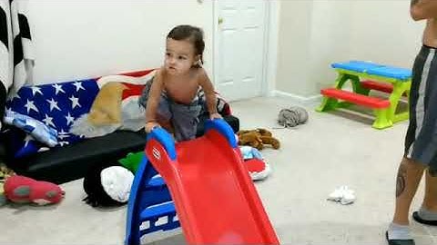 The Backward Crawling, Head-Rubbing Toddler 🔙