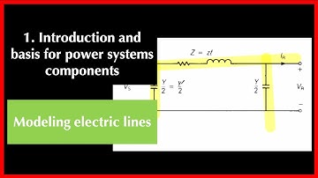 Electric transmission lines modeling