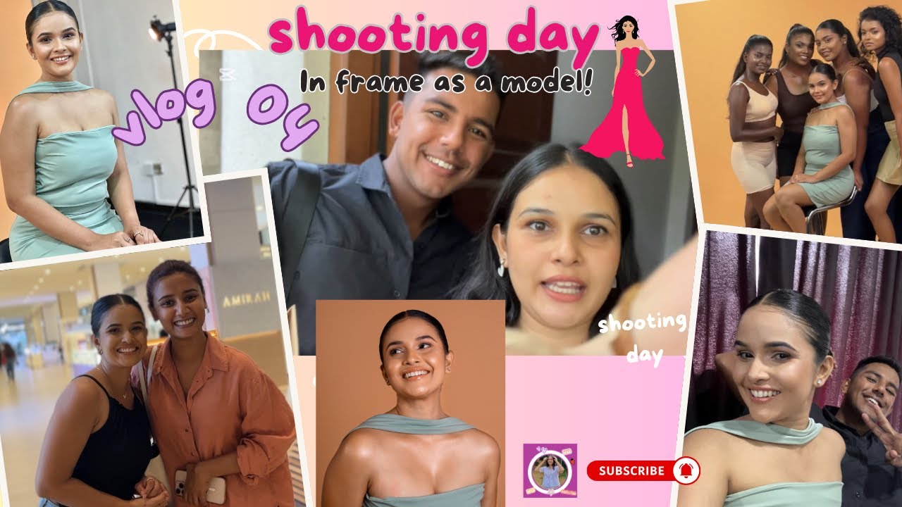 Shoot එකකට ගියා🙈🌸|Vlog 04|With Husband😉|funny Day| Come with me🙌👀