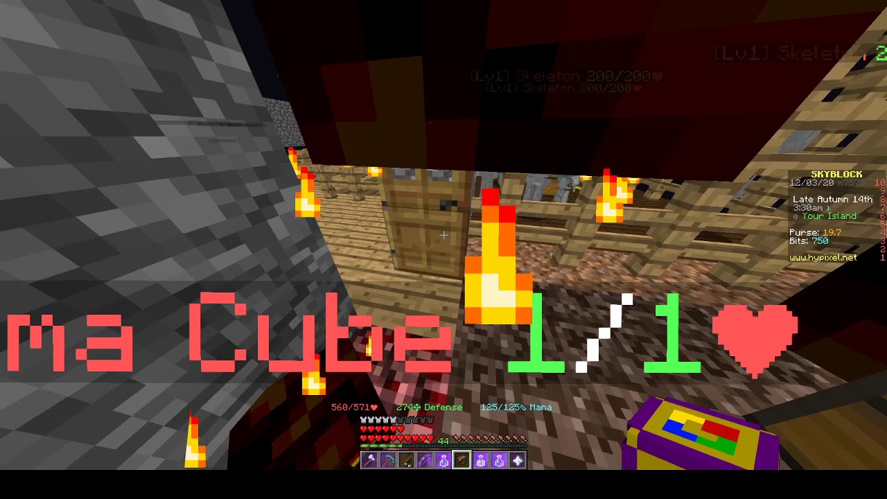 Skyblock intimidation ring not working (bug report) YouTube