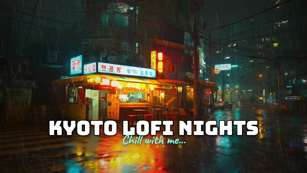 Slow Rain Sipping ☔ Relaxing Lofi Mellow Music ⛈️| Shop Drizzle For Soft Moments