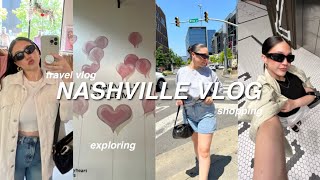WEEKEND IN MY LIFE IN NASHVILLE! summer days, exploring the gulch, shopping & more
