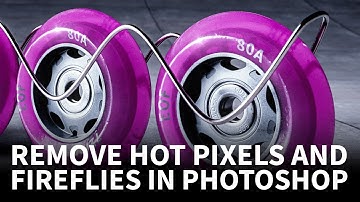 How to get rid of noise, hot pixels and fireflies using Photoshop