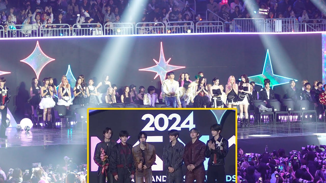 RIIZE 라이즈 Best Producer Award Reaction | aespa, YUQI, TREASURE, ATEEZ, NCT WISH,  FIFTY FIFTY 241117