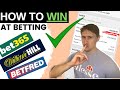 How To Win At Betting (How To Always Win Sports Betting)