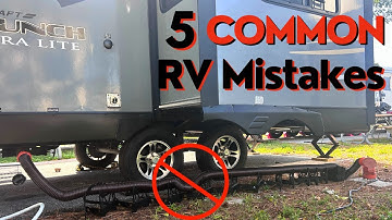 5 Common Newbie RV Mistakes to Avoid in 2024