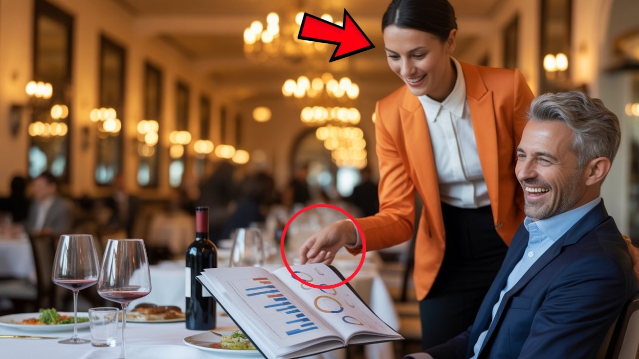 CEO Mocked When Waitress Spoke Up… Until He Checked One Detail