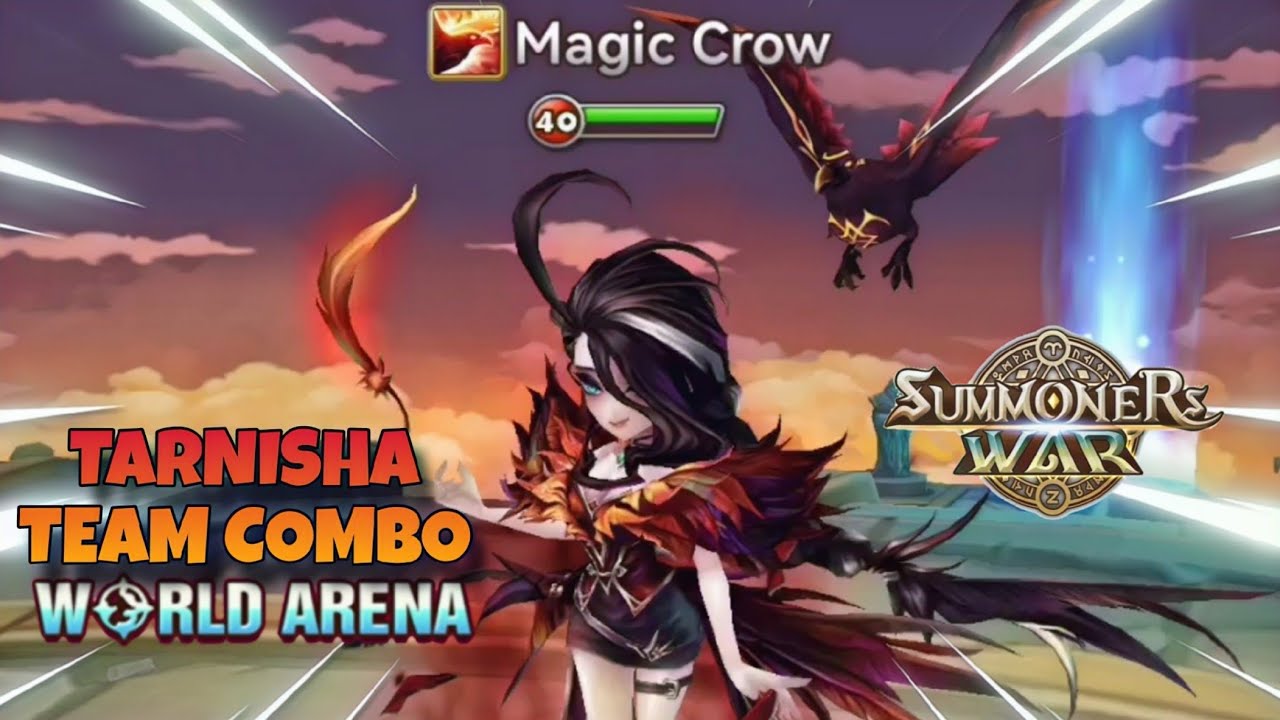 Tarnisha Team Combo in World Arena Ep. 2 - Summoners War