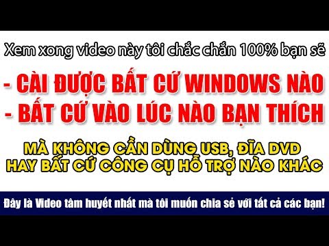 Video: Cách Tạo Phân Vùng Khôi Phục