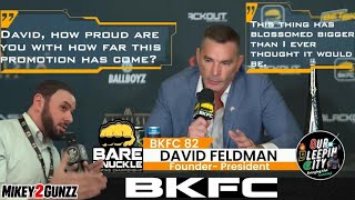 BKFC owner David Feldman on the pride and future of the promotion he built from the ground up.