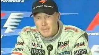 Schumacher Cries On Press Conference