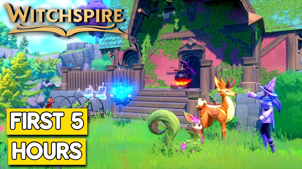 First 5 Hours Of Witchspire!