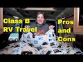 Class B RV travel pros and cons