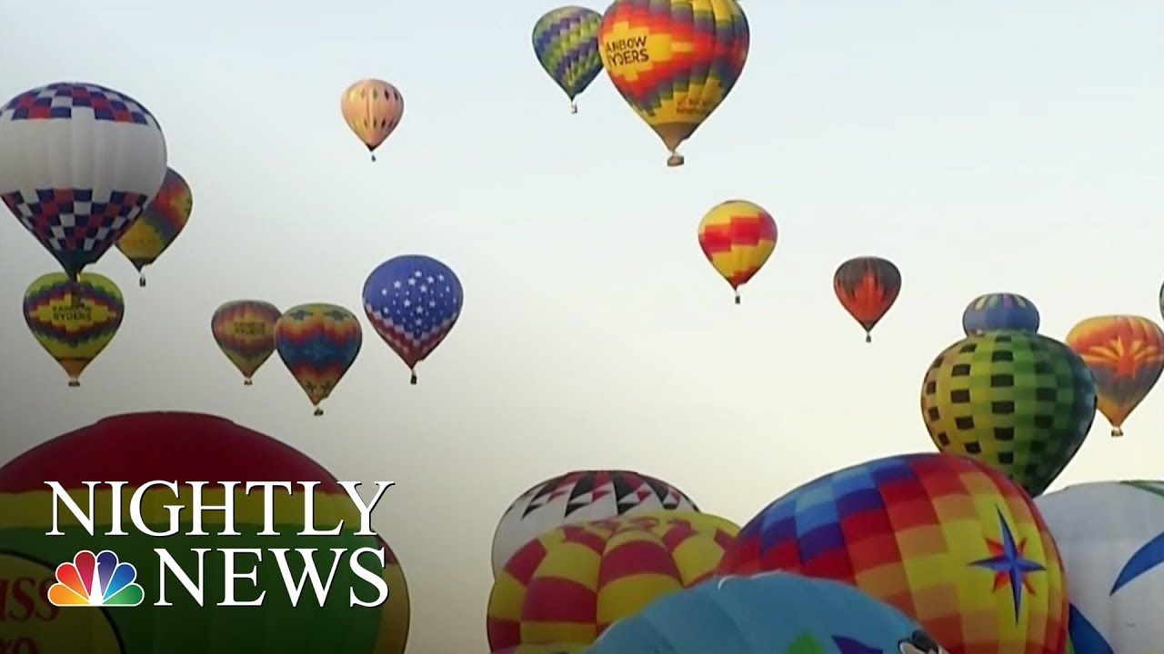 As Hot Air Balloons Soar, This Team Makes Sure Dangerous Drones Don’t Ruin The Fun | Nightly News