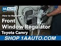 How to Replace Front Window Regulator 2006-11 Toyota Camry