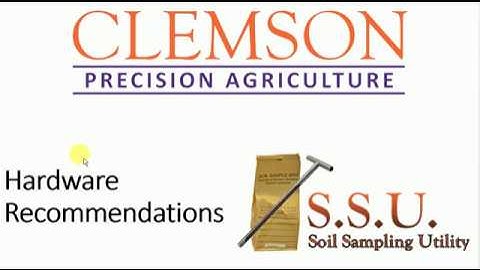 Soil Sampling Utility - Hardware Considerations