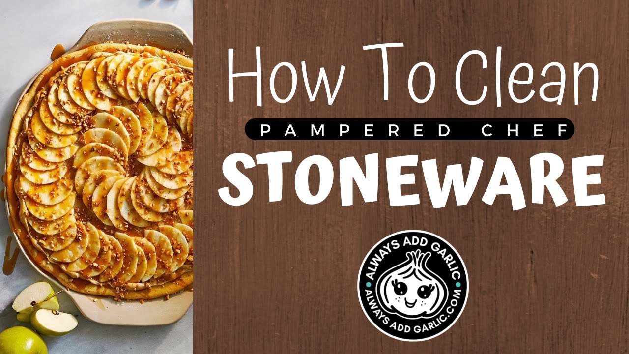 How To Clean Pampered Chef Stoneware 