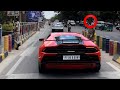 1/2 Lamborghini Huracan Evo In Hyderabad | Reactions | Acceleration | INDIA