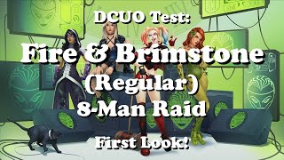 DCUO Test: Birds of Prey New 8-Man Raid!