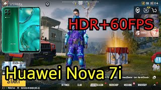 Huawei Nova 7i PUBG MOBILE TEST • HDR + 60FPS • 2023
