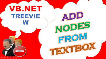 VB.NET TreeView -  Add Nodes Dynamically From TextBox
