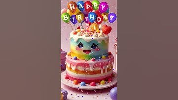 Thumbnail of Happy Birthday Song For Special Day Happy Birthday To You 🎂#happybirthdaysongwithangel #birthday