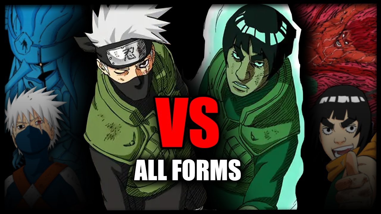 Is Guy Stronger Than Kakashi
