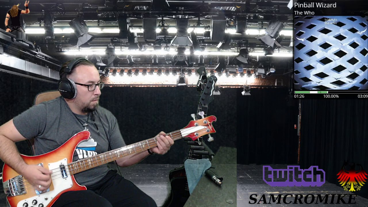 The Who - Pinball Wizzard - Bass Cover - YouTube