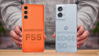 Samsung F55 Vs Motorola Edge 50 Fusion || Full Comparison ⚡ Which one is Best?