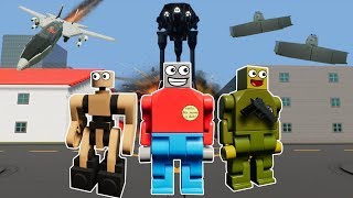 LEGO ALIEN INVASION VS LEGO CITY MOVIE! - Brick Rigs Gameplay Challenge - Lego Alien Movie screenshot 4