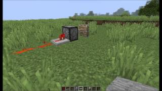 How to Make Redstone Inverter or How to Make Piston Stay Extended