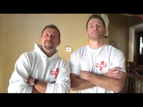 VIDEO: Paint Medics Inc. teaching the UFC heavyweight champ Stipe Miocic how to paint