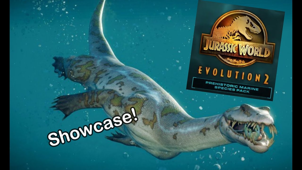 EXCEPTIONAL ANIMATIONS JWE2 Prehistoric Marine Species Pack Showcase