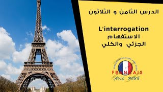 Linterrogation تعلم اللغة الفرنسية-الاستفهام الجزئي والكلي